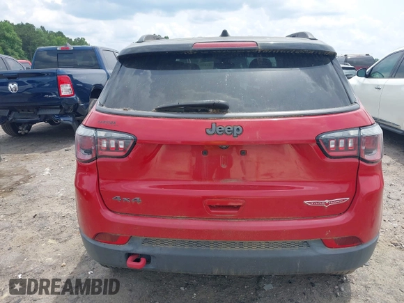 2020 Jeep Compass Trailhawk с VIN 3C4NJDDB5LT221591, выставлен на аукционе IAAI как лот 42495388 с пробегом 100 995 миль миль и . История ставок и продаж доступна на DreamBid. Изображение 16.