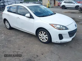 2013 Mazda 3 i Touring with VIN JM1BL1L7XD1712305, listed as a IAAI auction lot 42672032 with 71,954 mi miles and . Bid and sale history available at DreamBid. Image 1.