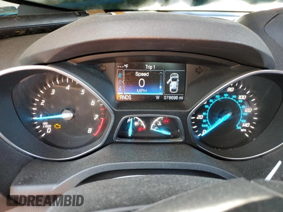 2014 Ford Escape Titanium with VIN 1FMCU0JX9EUE50691, listed as a Copart auction lot 50328735 with 78,696 mi miles and Salvage Title. Bid and sale history available at carsss.com. Image 9.