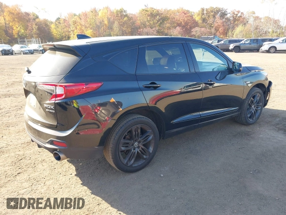 2021 Acura RDX w/A-Spec Package z VIN 5J8TC2H61ML012897, wystawiony jako IAAI lot #40656545 z przebiegiem 112 319 mil mil oraz . Historia ofert i sprzedaży dostępna na DreamBid. Obrazek 4.