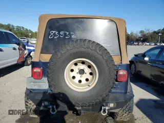 2000 Jeep Wrangler Sport with VIN 1J4FA49S7YP802304, listed as a Copart auction lot 47854795 with 0 mi miles and Salvage Title. Bid and sale history available at carsss.com. Image 6.