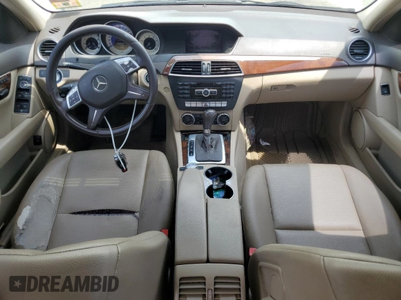 2012 Mercedes-Benz C 300 Sport with VIN WDDGF8BB7CR193120, listed as a Copart auction lot 62229155 with 171,615 mi miles and Clean title. Bid and sale history available at DreamBid. Image 8.