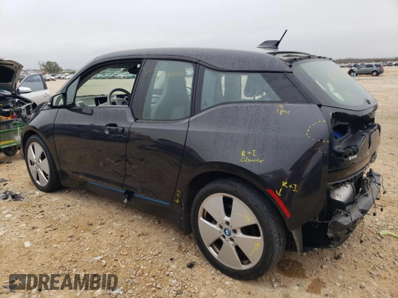 2015 BMW i3 z VIN WBY1Z4C56FV501350, wystawiony jako Copart lot #42556945 z przebiegiem 37 266 mil mil oraz Czysty tytuł • Clean title. Historia ofert i sprzedaży dostępna na DreamBid. Obrazek 2.