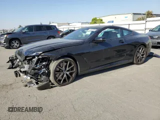 2019 BMW 8 Series M850i xDrive with VIN WBABC4C58KBU96801, listed as a Copart auction lot 70015354 with Not Provided miles and Salvage Title. Bid and sale history available at carsss.com. Image 1.