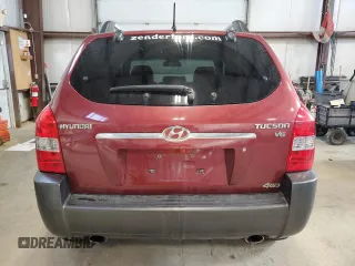 2007 Hyundai Tucson GL with VIN KM8JM72D47U552570, listed as a Copart auction lot 78633594 with 238,375 mi miles and Clean Title. Bid and sale history available at carsss.com. Image 6.