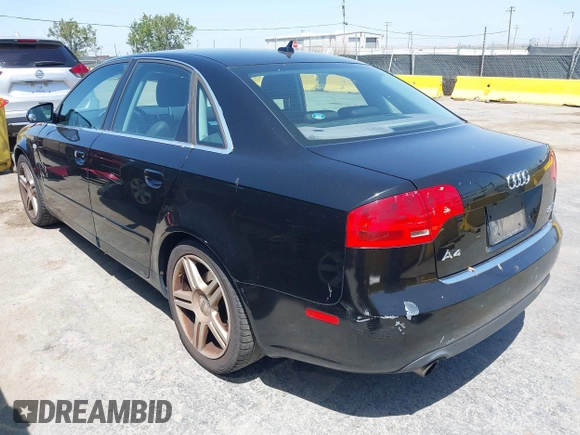 2007 Audi A4 2.0T z VIN WAUDF78E77A185190, wystawiony jako IAAI lot #42282100 z przebiegiem 152 774 mil mil oraz . Historia ofert i sprzedaży dostępna na DreamBid. Obrazek 3.