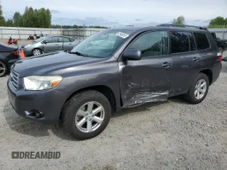 2008 Toyota Highlander with VIN JTEES41A682096629, listed as a Copart auction lot 61949015 with 191,213 mi miles and Salvage title. Bid and sale history available at DreamBid. Image 1.