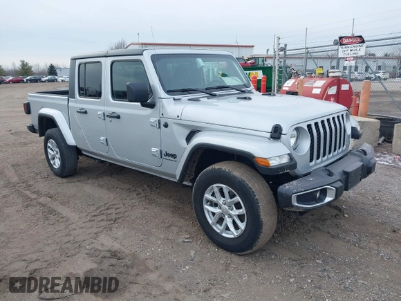 2023 Jeep Gladiator Sport S с VIN 1C6HJTAG4PL528816, выставлен на аукционе IAAI как лот 41512720 с пробегом 49 873 миль миль и . История ставок и продаж доступна на DreamBid. Изображение 1.