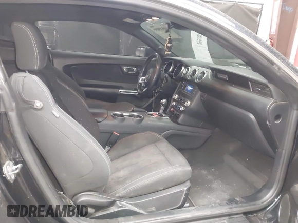 2021 Ford Mustang EcoBoost with VIN 1FA6P8TH0M5110017, listed as a IAAI auction lot 41949095 with 50,321 mi miles and . Bid and sale history available at DreamBid. Image 5.