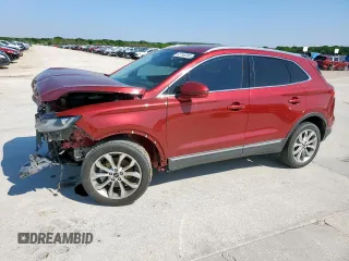 2019 Lincoln MKC Select with VIN 5LMCJ2C93KUL45415, listed as a Copart auction lot 52195285 with 45,751 mi miles and Salvage title. Bid and sale history available at DreamBid. Image 1.