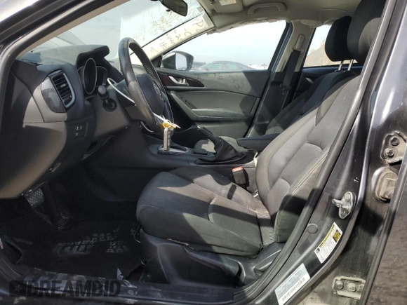 2014 Mazda 3 i Touring with VIN JM1BM1V72E1111837, listed as a Copart auction lot 82809144 with 136,326 mi miles and Salvage Title. Bid and sale history available at DreamBid. Image 7.