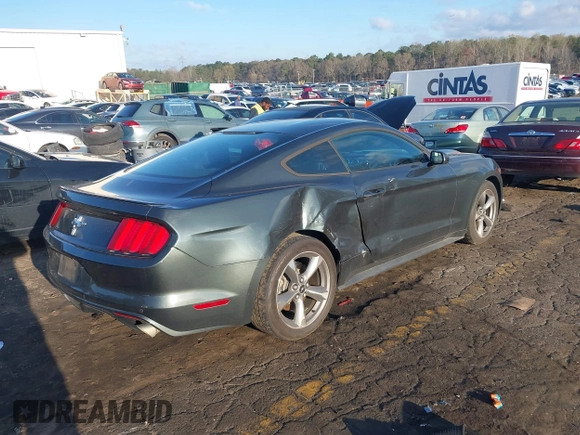 2016 Ford Mustang V6 with VIN 1FA6P8AM9G5244819, listed as a IAAI auction lot 41808227 with 115,683 mi miles and . Bid and sale history available at carsss.com. Image 4.