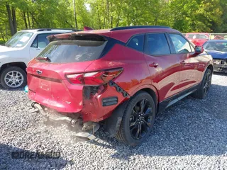 2019 Chevrolet Blazer RS z VIN 3GNKBJRS7KS693603, wystawiony jako IAAI lot #42342389 z przebiegiem 54 641 mil mil oraz . Historia ofert i sprzedaży dostępna na DreamBid. Obrazek 4.