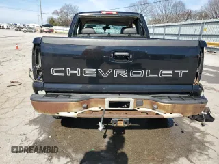 2005 Chevrolet Silverado 1500 with VIN 1GCEK19V75E332757, listed as a Copart auction lot 46627485 with 0 mi miles and Salvage Title. Bid and sale history available at carsss.com. Image 6.