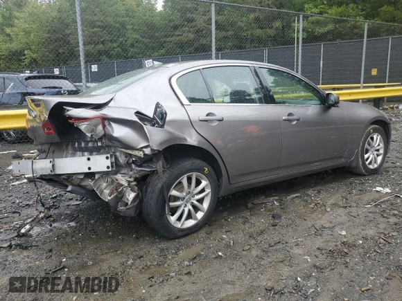 2008 Infiniti G35 x with VIN JNKBV61F18M279459, listed as a Copart auction lot 72467674 with Not Provided miles and Salvage Title. Bid and sale history available at DreamBid. Image 3.