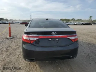 2014 Hyundai Azera with VIN KMHFG4JG7EA414236, listed as a Copart auction lot 71658544 with 143,404 mi miles and Salvage Title. Bid and sale history available at carsss.com. Image 6.