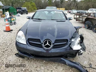 2006 Mercedes-Benz SLK 350 with VIN WDBWK56FX6F107896, listed as a Copart auction lot 88487955 with 108,675 mi miles and Salvage title. Bid and sale history available at DreamBid. Image 5.
