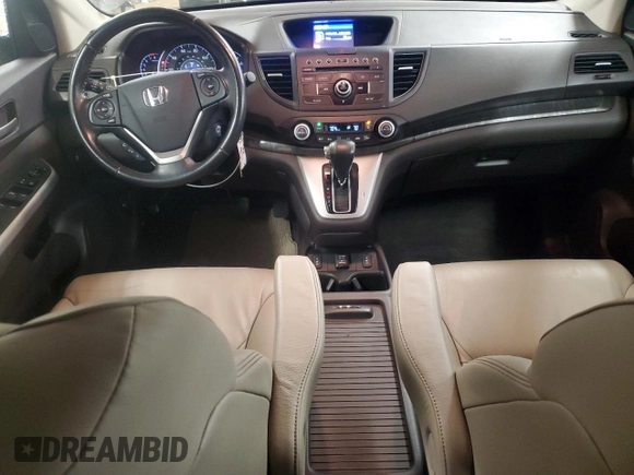 2012 Honda CR-V EX-L with VIN 5J6RM4H76CL010422, listed as a Copart auction lot 57887905 with 166,990 mi miles and Salvage title. Bid and sale history available at DreamBid. Image 8.