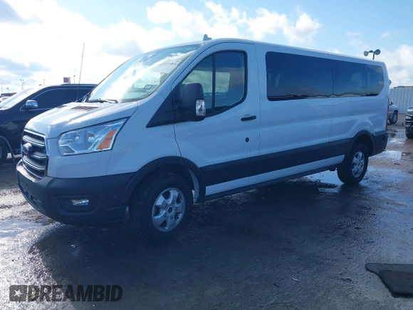 2020 Ford Transit Passenger XL with VIN 1FBAX2Y81LKA26321, listed as a IAAI auction lot 41110834 with Not provided miles and . Bid and sale history available at DreamBid. Image 17.