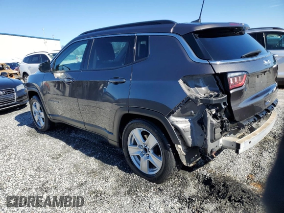 2022 Jeep Compass Altitude with VIN 3C4NJCBB3NT168244, listed as a Copart auction lot 45869775 with 41,275 mi miles and Salvage title. Bid and sale history available at DreamBid. Image 2.