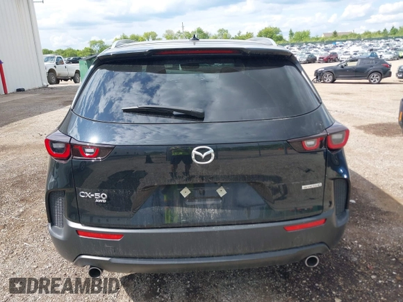 2024 Mazda CX-50 S Premium with VIN 7MMVABDM0RN185128, listed as a IAAI auction lot 42383177 with 21,267 mi miles and . Bid and sale history available at DreamBid. Image 16.