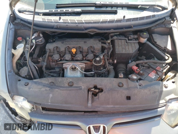 2007 Honda Civic Cpe LX with VIN 2HGFG12697H500484, listed as a Copart auction lot 71108934 with 201,180 mi miles and Salvage Title. Bid and sale history available at carsss.com. Image 11.