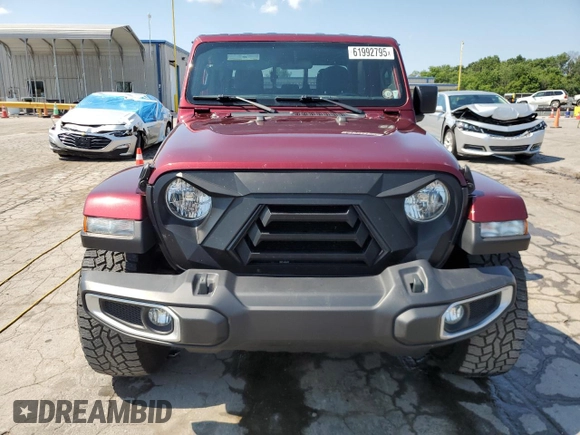 2021 Jeep Gladiator 80th Anniversary z VIN 1C6HJTAG5ML598725, wystawiony jako Copart lot #61992795 z przebiegiem 54 174 mil mil oraz Szkoda całkowita • Salvage title. Historia ofert i sprzedaży dostępna na DreamBid. Obrazek 5.