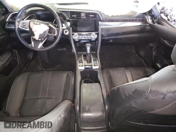 2016 Honda Civic Sedan EX-L with VIN 19XFC1F74GE033368, listed as a Copart auction lot 54874535 with 0 mi miles and Clean Title. Bid and sale history available at carsss.com. Image 8.