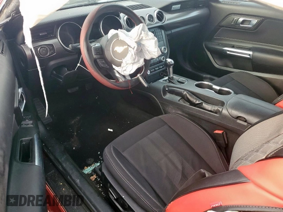 2019 Ford Mustang GT with VIN 1FA6P8CFXK5105693, listed as a Copart auction lot 50537475 with 69,543 mi miles and Salvage Title. Bid and sale history available at carsss.com. Image 8.