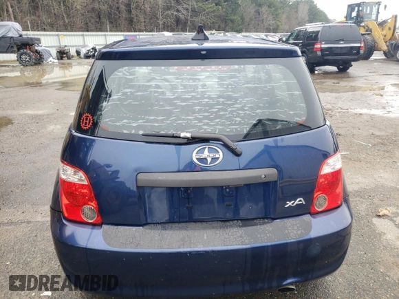 2006 Scion xA with VIN JTKKT604065020954, listed as a Copart auction lot 46303295 with 181,266 mi miles and Salvage Title. Bid and sale history available at carsss.com. Image 6.