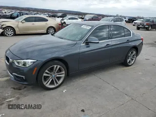 2017 BMW 3 Series 330i with VIN WBA8B9C38HK885925, listed as a Copart auction lot 86799814 with 71,095 mi miles and Salvage Title. Bid and sale history available at carsss.com. Image 1.