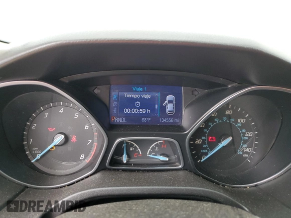 2013 Ford Focus SE with VIN 1FADP3F27DL132187, listed as a Copart auction lot 53324805 with 134,556 mi miles and Salvage Title. Bid and sale history available at carsss.com. Image 9.