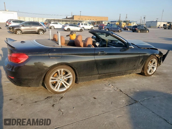 2016 BMW 4 Series 428i z VIN WBA3V7C57G5A27806, wystawiony jako Copart lot #53341735 z przebiegiem 77 381 mil mil oraz Szkoda całkowita • Salvage title. Historia ofert i sprzedaży dostępna na DreamBid. Obrazek 3.