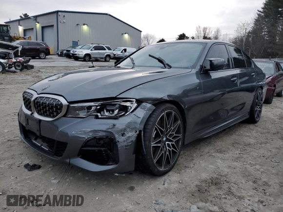 2020 BMW 3 Series M340i xDrive with VIN WBA5U9C04LFJ82455, listed as a Copart auction lot 70134262 with 38,736 mi miles and . Bid and sale history available at DreamBid. Image 1.