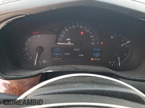 2014 Cadillac CTS AWD with VIN 1G6AW5SX9E0133215, listed as a Copart auction lot 61052055 with 179,614 mi miles and Salvage title. Bid and sale history available at DreamBid. Image 9.