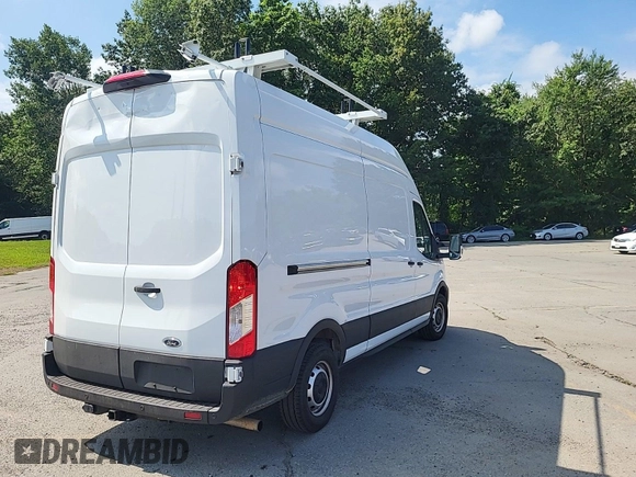 2023 Ford Transit Cargo with VIN 1FTBR1X87PKC01635, listed as a IAAI auction lot 42832727 with 17,348 mi miles and . Bid and sale history available at DreamBid. Image 40.