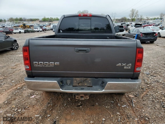 2004 Dodge Ram 2500 SLT with VIN 1D7KU28D74J255878, listed as a Copart auction lot 51108405 with 149,882 mi miles and Salvage Title. Bid and sale history available at carsss.com. Image 6.