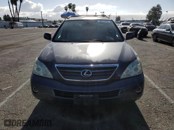2006 Lexus RX 400h with VIN JTJHW31U562001448, listed as a Copart auction lot 56974445 with 196,038 mi miles and Clean Title. Bid and sale history available at DreamBid. Image 5.