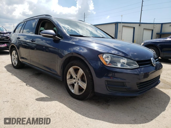2015 Volkswagen Golf SportWagen TDI SE with VIN 3VWFA7AUXFM505063, listed as a Copart auction lot 67544893 with 120,522 mi miles. Bid and sale history available at carsss.com. Image 4.