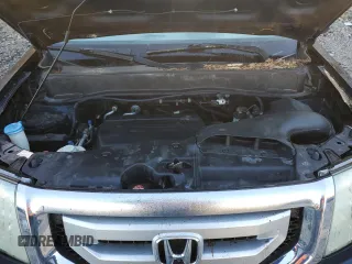 2011 Honda Pilot EX-L with VIN 5FNYF4H53BB019834, listed as a Copart auction lot 75814274 with 204,950 mi miles and Salvage Title. Bid and sale history available at carsss.com. Image 12.