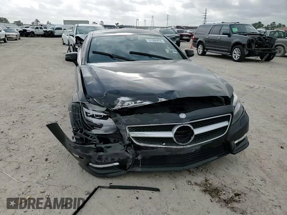 2014 Mercedes-Benz CLS-Class CLS 550 with VIN WDDLJ7DB6EA101131, listed as a Copart auction lot 51064455 with 120,897 mi miles and Salvage Title. Bid and sale history available at carsss.com. Image 10.
