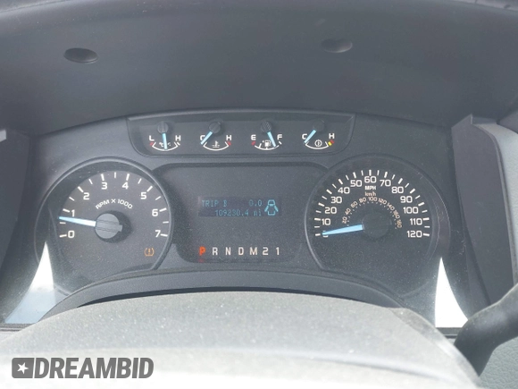 2012 Ford F-150 XL with VIN 1FTNF1EF5CKE16996, listed as a IAAI auction lot 41723210 with 109,230 mi miles and . Bid and sale history available at DreamBid. Image 7.