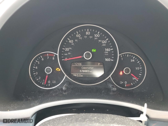 2012 Volkswagen Beetle 2.5L with VIN 3VWJX7ATXCM652978, listed as a Copart auction lot 71779644 with 170,083 mi miles and Salvage Title. Bid and sale history available at carsss.com. Image 9.
