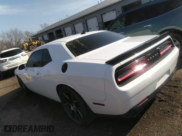 2016 Dodge Challenger R/T Scat Pack with VIN 2C3CDZFJ9GH117222, listed as a IAAI auction lot 36263291 with 94,824 mi miles and . Bid and sale history available at DreamBid. Image 3.