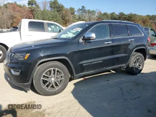 2018 Jeep Grand Cherokee Limited with VIN 1C4RJFBT0JC189621, listed as a Copart auction lot 79649124 with 50,222 mi miles and Salvage title. Bid and sale history available at DreamBid. Image 1.