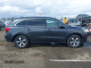 2016 Acura MDX with VIN 5FRYD3H21GB010674, listed as a IAAI auction lot 41916426 with 121,278 mi miles. Bid and sale history available at carsss.com. Image 13.