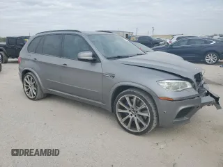 2013 BMW X5 M with VIN 5YMGY0C55D0C11953, listed as a Copart auction lot 72042214 with 72,407 mi miles and Salvage Title. Bid and sale history available at carsss.com. Image 4.