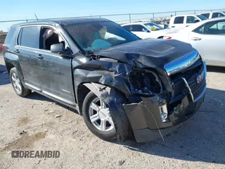 2014 GMC Terrain SLE with VIN 2GKALMEK9E6150768, listed as a IAAI auction lot 41162267 with Not Provided miles. Bid and sale history available at carsss.com. Image 1.