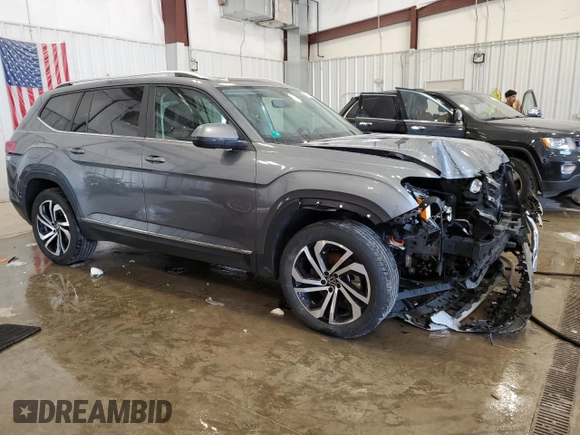 2023 Volkswagen Atlas SEL z VIN 1V2BR2CA3PC508436, wystawiony jako Copart lot #63633784 z przebiegiem 45 428 mil mil oraz Szkoda całkowita • Salvage title. Historia ofert i sprzedaży dostępna na DreamBid. Obrazek 4.