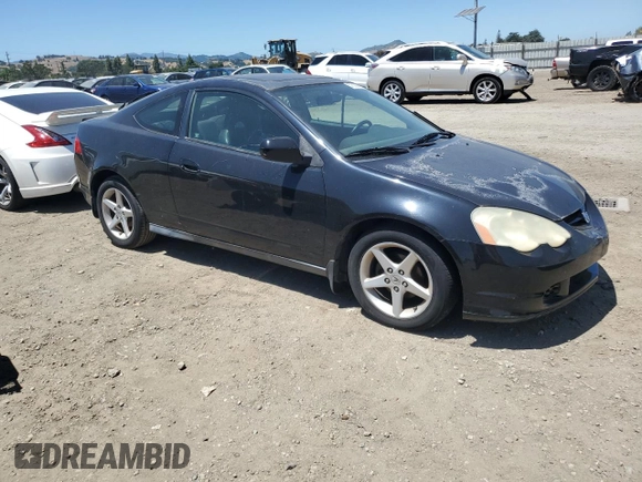 2002 Acura RSX Auto with VIN JH4DC54842C041110, listed as a Copart auction lot 57533595 with 84,352 mi miles and Clean title. Bid and sale history available at DreamBid. Image 4.